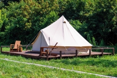 Tent at glamping